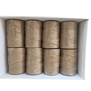 100% Natürliches Jute Geflochtenes Gedrehtes Seil DIY Dekorationskordel Bindfaden Sisal Manila Recycelbares Verpackungsseil - Product Image 6