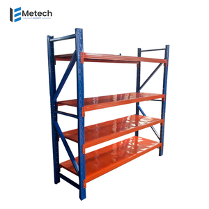 Estantería de Almacenamiento de Acero Q235 de Resistencia Media, Color Azul Naranja, Estantería de Almacén para Recolección Manual - Product Image 2