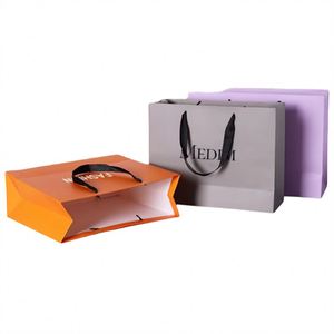 KM Luxury <b>Gold</b> Foil Stamping Custom <b>Bags</b> Logo Shopping Black Cardboard Paper <b>Bags</b> With Your Own Logo - Product Image 1