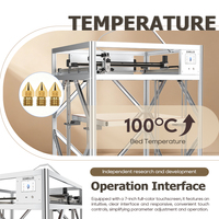 Impresora 3D FDM de Gran Escala, Tamaño de Impresión 1000*1000*1000mm, Alta Precisión, para Aplicaciones de Ingeniería