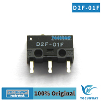 Nouveau micro-interrupteur de souris OMRON D2F-01F d'origine japonaise, interrupteur de fin de course à point gris