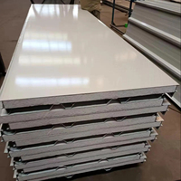 Panneau de toiture isolant Panneau mural sandwich ignifuge Matériaux de construction pour maison en mousse Panneaux sandwich eps