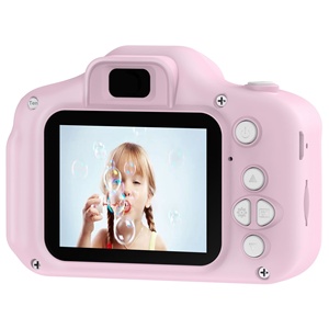 Spot New X2 Children Photo <strong>Camera</strong> HD Pixel Dual <strong>Camera</strong> Toy DSLR <strong>Digital</strong> <strong>Camera</strong> 2.0-inch Screen TF Card Full Certification - Product Image 4