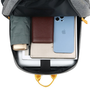 2021 New <b>Backpack</b> Men's Casual <b>Backpack</b> College Student Multifunctional Schoolbag <b>Thermal</b> Transfer Oxford Cloth Student Bag - Product Image 4