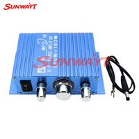 Amplificateur Stéréo Hi-Fi 180 Watts de Qualité Supérieure, Prix de Gros Usine, Construction Métal-Plastique A6, Mini Arcade Anglais