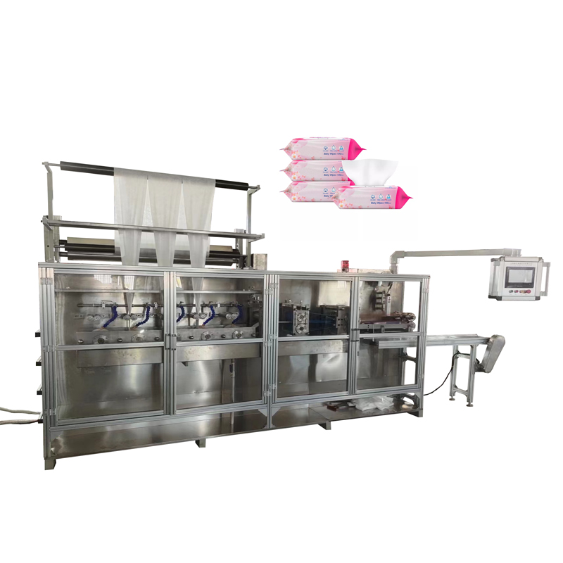 Автоматическая машина для протирания влажных тканей, машина для изготовления нетканых влажных полотенец, Складная машина для продольной резки