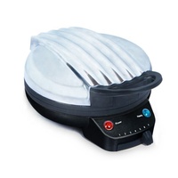 Mini machine électrique professionnelle de gaufres d'oeufs de formes personnalisées à usage domestique machine de gaufrier belge en forme de coeur avec logo