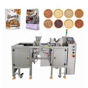 Machine d'emballage automatique de granulés de pommes de terre, de sucre, de Granola, d'aliments pour animaux, de noix de cajou, de sacs préfabriqués, de granulés - Product Image 2