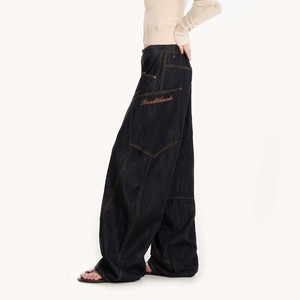 Jeans de Mezclilla Holgados para Hombre, Estilo Balloon, Pierna Ancha, Personalizados, Talla Grande, para Patinar, Ropa Urbana, Fabricantes - Product Image 3