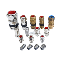 Presse-étoupe antidéflagrant en acier inoxydable 304, basse tension, usage industriel, niveau de protection IP68, double étanchéité, certifié ATEX