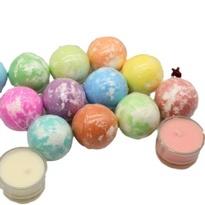 Bombas de Baño Esféricas con Aroma a Sal y Bicarbonato de Sodio, Empaque Personalizado, Estilo Adorable para Bañarse - Product Image 2