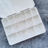600 Uds una caja extensión de uñas ataúd corto media cubierta mate 15 tamaños claro mate corto suave puntas de Gel