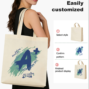 Bolsas de tela no tejida laminada personalizadas para compras de ropa en 3D, impresión personalizada de bolsos ecológicos - Product Image 4