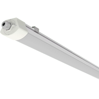 Luminaires LED Tri-proof 4FT 36W IP66 avec capteur de gradation, température de couleur 3000K-6000K, angle de faisceau 120° pour parking et usage industriel, certifiés SAA CE