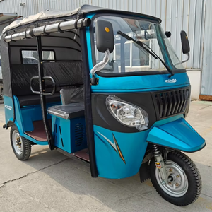 <span class=keywords><strong>Triciclo</strong></span> de Pasajeros Totalmente Motorizado de 250cc, Motocicleta de Tres Ruedas para Taxi, Opciones de Carrocería Abierta, Motor de Gasolina de 150cc/200cc - Product Image 1