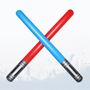 2023 Hot Sale Costume Fancy <b>Dress</b> Party Inflatable Lightsaber <b>PVC</b> Inflatable Laser Swords for Kids - Product Image 6