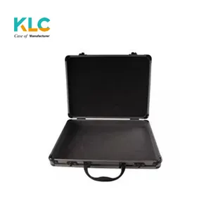 Aluminum Briefcase Attache Locks Pockets Laptop Office Travel Case KL-C408