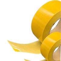 Caoutchouc synthétique Acrylique Adhésif Double Face Maille Fibre De Verre Filament Bande pour Plancher En Plastique Articles Textiles