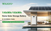 Système de stockage portable Whayo 2026 de type avancé pour la maison, nouveau système de stockage domestique avec batterie au lithium 14 kWh
