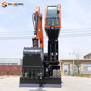 รถขุดขนาดเล็ก SHANDING ราคาประหยัด รุ่นใหม่ พร้อมระบบไฮดรอลิก ควบคุมด้วยมอเตอร์ PLC ขนาดเล็ก น้ำหนักเบา เหมาะสำหรับงานเกษตร ผลิตในจีน - Product Image 3