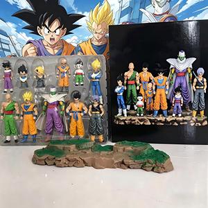 Figuras de Acción de Anime <span class=keywords><strong>Dragon</strong></span> <span class=keywords><strong>Ball</strong></span>, Krillin, Son Gohan, Trunks, Modelo de PVC, Colección, Decoración de Escritorio, Juguetes, Regalo de Cumpleaños para Niños - Product Image 1