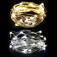 Guirnalda de Luces LED con Cable de Cobre, 300 LED, Blanco Cálido, Control Remoto, Regulable, Iluminación Decorativa Interior, Funciona con Pilas - Product Image 5