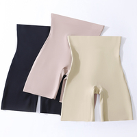 Culotte gainante amincissante sans couture pour femme, taille haute, effet ventre plat, short sculptant
