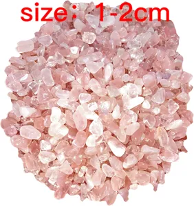 Wholesale Natural Crystal Chips Pebble Tumbled Stone Demagnetized Stone Gravels Room Decoration