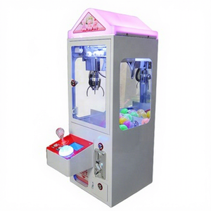 เกมจำลองสำหรับเด็ก ขนาดเล็กพิเศษ สำหรับเล่นสองคน พร้อมเครื่องรับธนบัตร เครื่องอ่านบัตรรางวัล สีขาว มีเสียงเพลง ใช้ได้กับไฟฟ้าทุกแรงดัน - Product Image 1