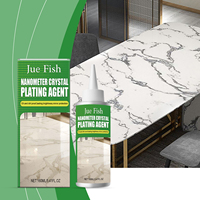 Agent de placage cristallin nanométrique Jue Fish 160ml Revêtement protecteur nano pour surfaces en marbre, carrelage et pierre