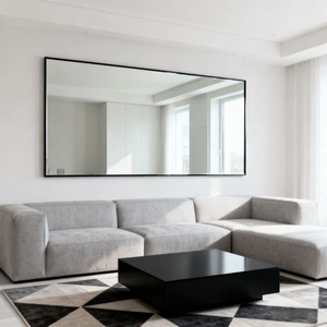 Chinese Supplier Wall <b>Mirror</b> Espejos Glass Wall Decor Big <b>Mirror</b> <b>Mirror</b> <b>Panel</b> Can Be Used in Bathroom Bedroom Fitness Club Hotel - Product Image 1