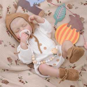 Muñeca Bebé <span class=keywords><strong>Reborn</strong></span> <span class=keywords><strong>de</strong></span> Vinilo Suave <span class=keywords><strong>de</strong></span> 20 Pulgadas, Modelo <span class=keywords><strong>de</strong></span> Juguete Realista <span class=keywords><strong>de</strong></span> Recién Nacido, Regalo para Cumpleaños, Días Festivos y Festivales - Product Image 3