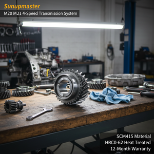 ระบบส่งกำลัง 4 สปีด Sunupmaster WT297-11 M20 M21 วัสดุ SCM415 26/27 ฟัน HRC60-62 ผ่านการอบชุบแข็ง ใหม่ รับประกัน 12 เดือน - Product Image 3