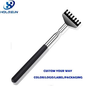 Logotipo personalizado portátil 7-Tooth Design extensível <span class=keywords><strong>Back</strong></span> <span class=keywords><strong>Scratcher</strong></span> com alça telescópica para cabeça pernas traseiras e massagem cócegas - Product Image 1