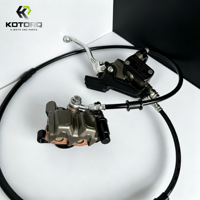 Kit de Freinage KOTORQ Ultra Bee-Spec pour Conversion E-Ride Pro SS 2.0 – Étriers Hydrauliques Avant et Arrière, Leviers et Tuyaux – Amélioration pour Moto Tout-Terrain