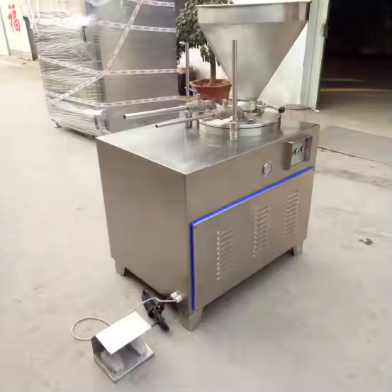 Production Capacity Adaptation Stuffer Sausage Hydraulic Sausage Stuffer