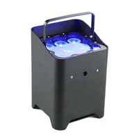 Équipement d'éclairage de scène IP professionnel 9*12W RGBW alimenté par batterie sans fil DMX LED Par DJ mariage extérieur WIFI mariage à distance