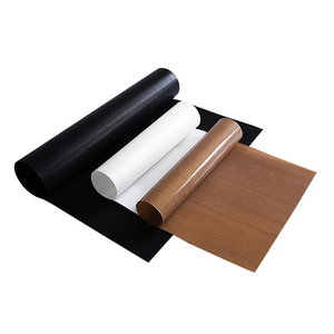 <span class=keywords><strong>Tissu</strong></span> en fibre <span class=keywords><strong>de</strong></span> <span class=keywords><strong>verre</strong></span> enduit <span class=keywords><strong>de</strong></span> PTFE noir, résistant aux hautes températures (260°C/500°F), pour <span class=keywords><strong>cuisson</strong></span>, disponible en tailles 30x40cm et 40x60cm - Product Image 2