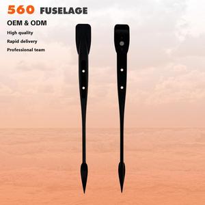 Fuselaje Black Axis Sillyshort con Anodo de Zinc para Prevenir la Corrosión, 560 mm, Accesorios Avanzados, Fuselaje-560, Hidroala de Fibra de Carbono - Product Image 1