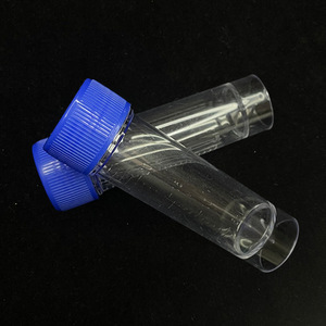 Gobelet doseur Wei Hong 25 ml en PS transparent avec bouchon à vis pour la collecte d'échantillons d'urine et de crachats - Product Image 2
