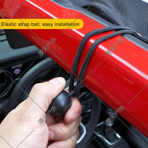 Outdoor Boat Mesh Storage Bag Black Waterproof Polyester Interior Compartment For <b>Yacht</b> Miscellaneous Items - Product Image 4