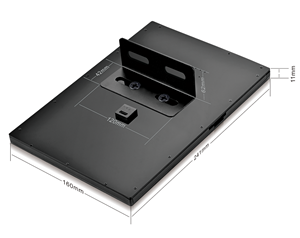 Tablette Android 13 de 10.1 pouces avec écran tactile LCD, connexion WiFi et plaque de montage pour affichage numérique sur étagère - Product Image 4