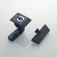 Loquets à came Haitan MS705-3 robustes en plastique ABS pour armoire de classement, serrure de panneau en alliage de zinc, porte en verre, boîte de distribution métallique