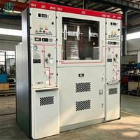 Gabinete de Distribución de Unidad Principal Anular de 10kV, Panel Eléctrico Aislado con Gas SF6, para Distribución de Energía en Redes Urbanas
