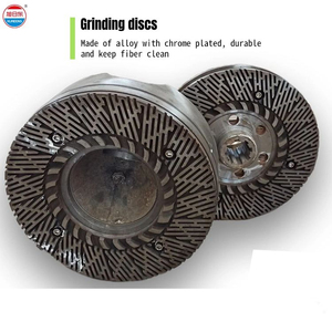 Raffineur de pâte à double disque en acier inoxydable 304 certifié CE ISO avec PLC Schneider pour l'industrie papetière, idéal pour <span class=keywords><strong>la</strong></span> fabrication de <span class=keywords><strong>vaisselle</strong></span> en pâte premium - Product Image 3