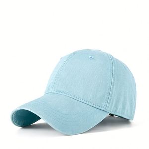 Casquette de baseball classique en tissu de coton durable, chapeau de protection solaire pour l'extérieur, casquette de sport réglable, couvre-chef décontracté et tendance - Product Image 5