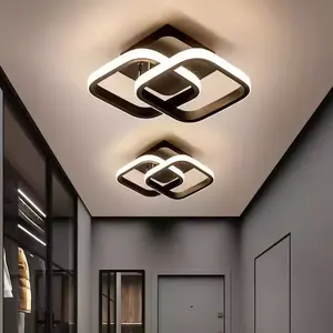 2023现代北欧灯具流行方形亚克力灯天花板家居装饰走廊走廊发光二极管吸顶灯