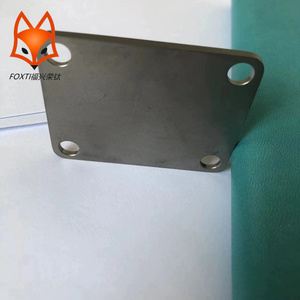 Fábrica personalizada CNC gr5 Arco Iris colorido guitarra eléctrica bajo titanio control Junta cuello placa piezas para Floyd Rose <span class=keywords><strong>musicman</strong></span> - Product Image 4