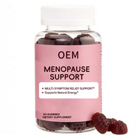 Gummies Probiotiques pour la Ménopause, 60 Unités, Complément Alimentaire, Formule Marque Blanche pour Femmes, Usage Quotidien