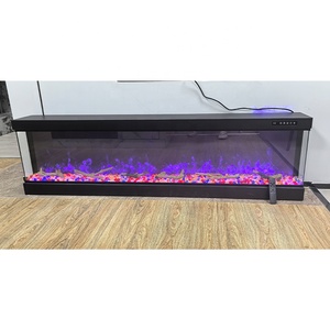 Chimeneas eléctricas de troncos reales, manto independiente con Control remoto para Hotel doméstico para sala de estar, funcionamiento en inglés - Product Image 2